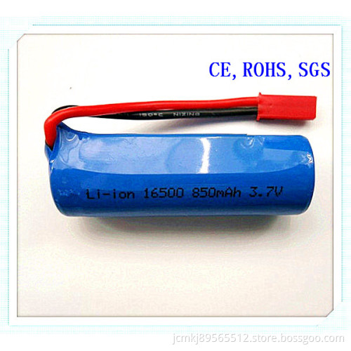 Li-ion Rechargeable Battery Pack 16500-850mAh, 3.7V for Audio, Lithion Battery Pack, Li-ion Battery